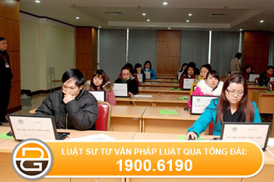 Thoi gian cac mon thi trong ky thi tuyen cong chuc