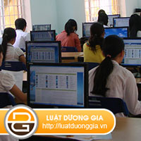 Tư vấn về thành lập trung tâm tin học