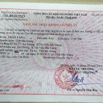 Mẫu đơn xin xác nhận không có tiền án tiền sự mới nhất