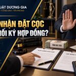 Phải làm gì khi bên nhận đặt cọc từ chối ký hợp đồng?